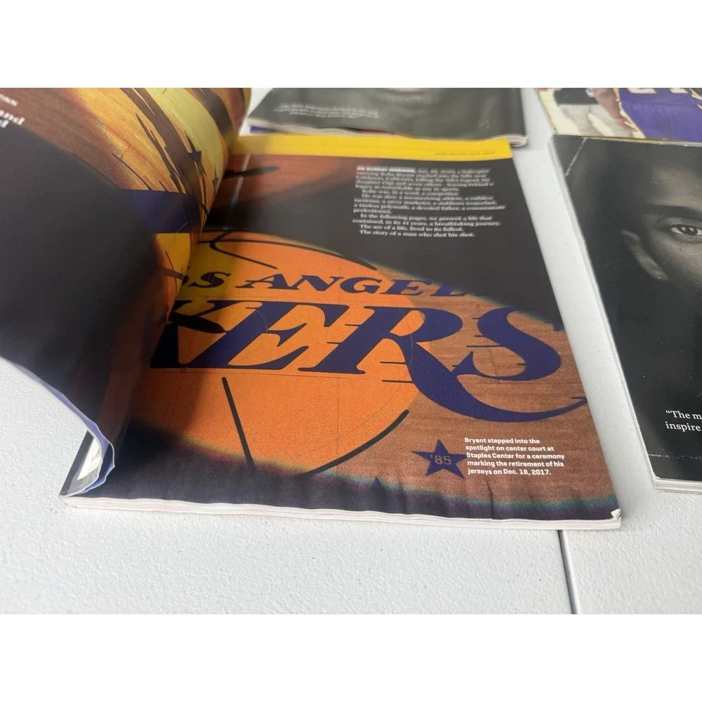 Kobe Bryant Commemorative Magazine Lot LA Times ESPN 1978-2020 Lakers Tribute
